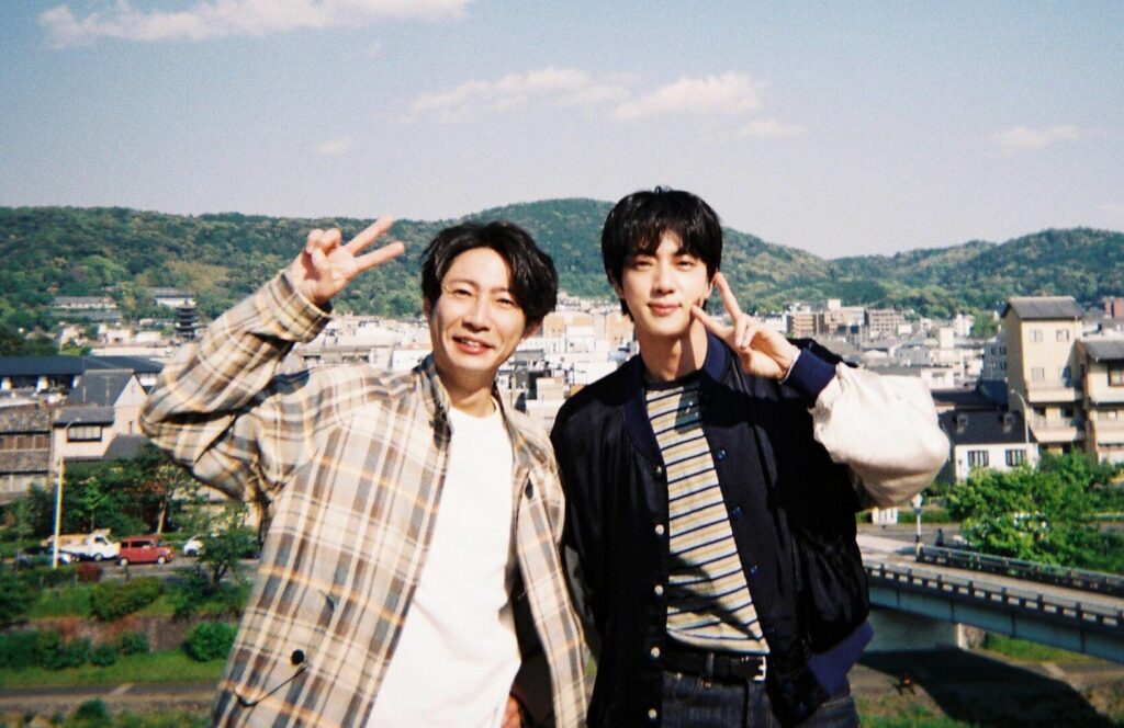 相葉雅紀とBTSジンの京都旅ロケ地
