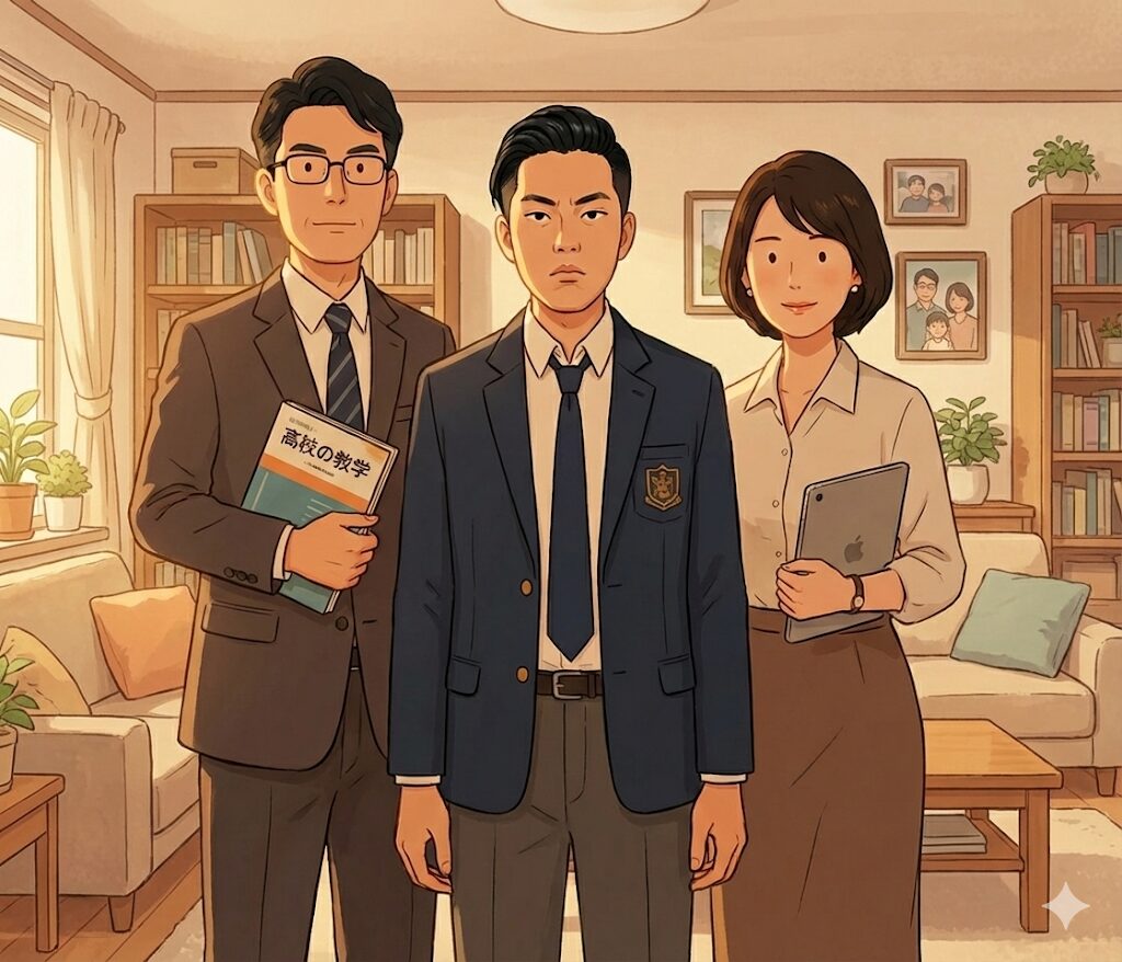 エバース町田の両親は高校教師!