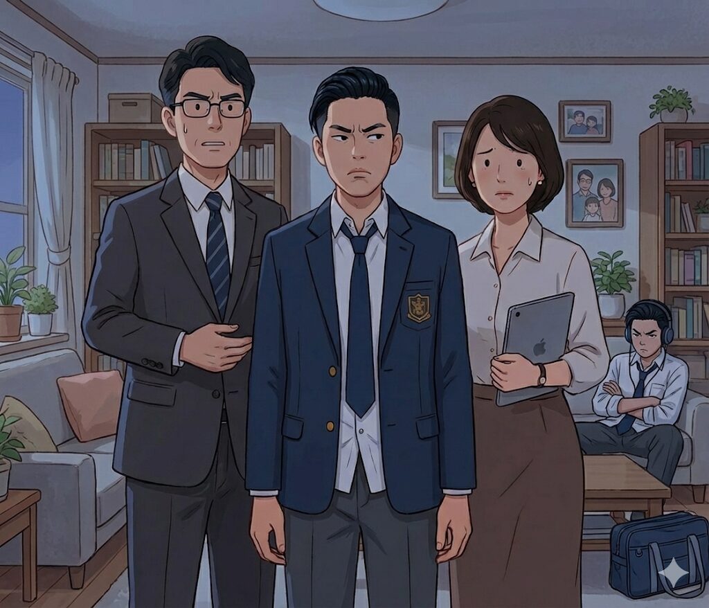 エバース町田の両親は高校教師!家出をするほど厳しい教育だった?